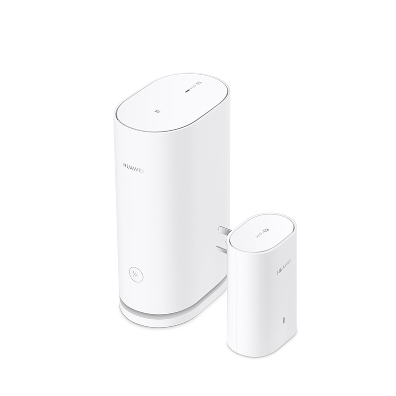 华为路由 Q6（1母1子套装）3000Mbps 千兆子母路由 全屋WiFi 6+ PLC电力线版 电力猫 mesh路由器